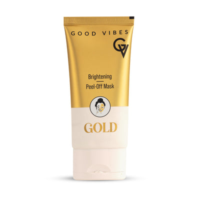 Good Vibes New & Improved Gold Brightening Peel Off Mask (50 g)
