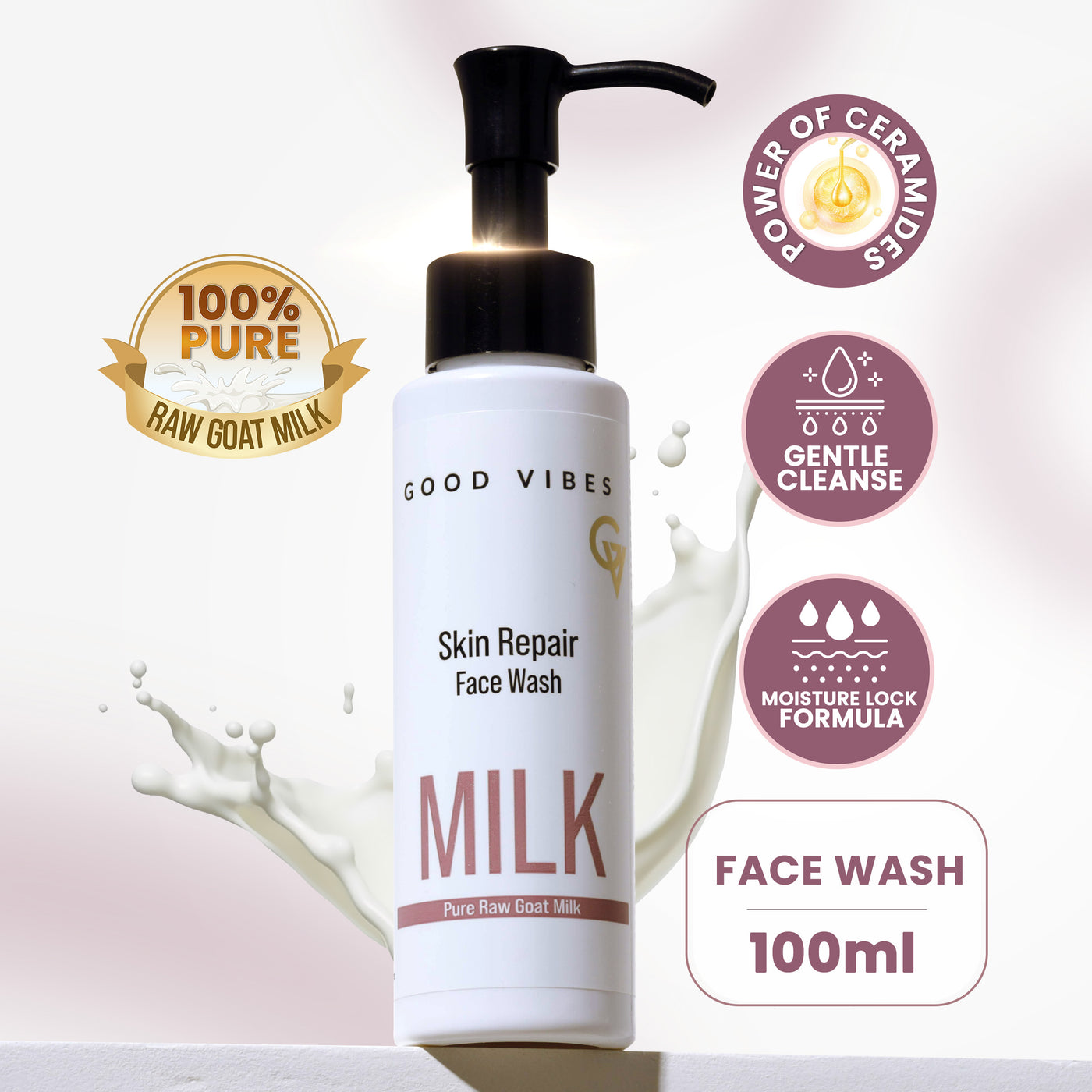 Skin Repair Milk Face wash (100 ml)