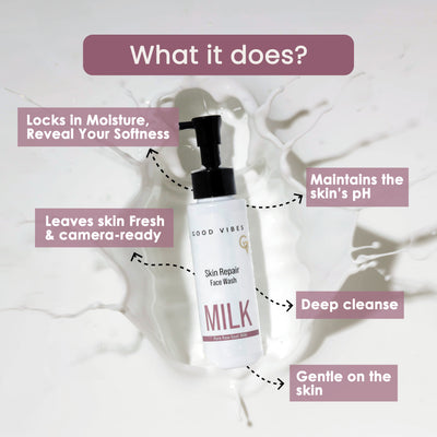 Skin Repair Milk Face wash (100 ml)