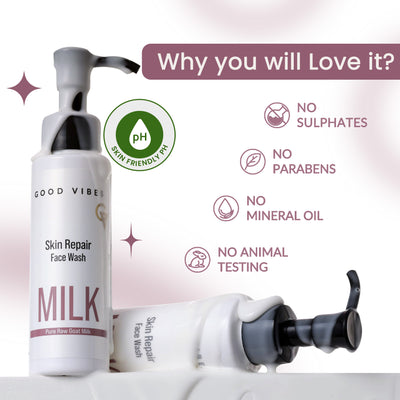Skin Repair Milk Face wash (100 ml)