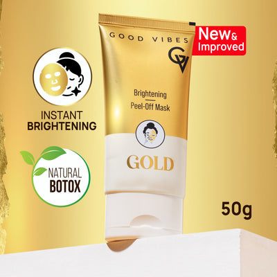 Good Vibes New & Improved Gold Brightening Peel Off Mask (50 g)