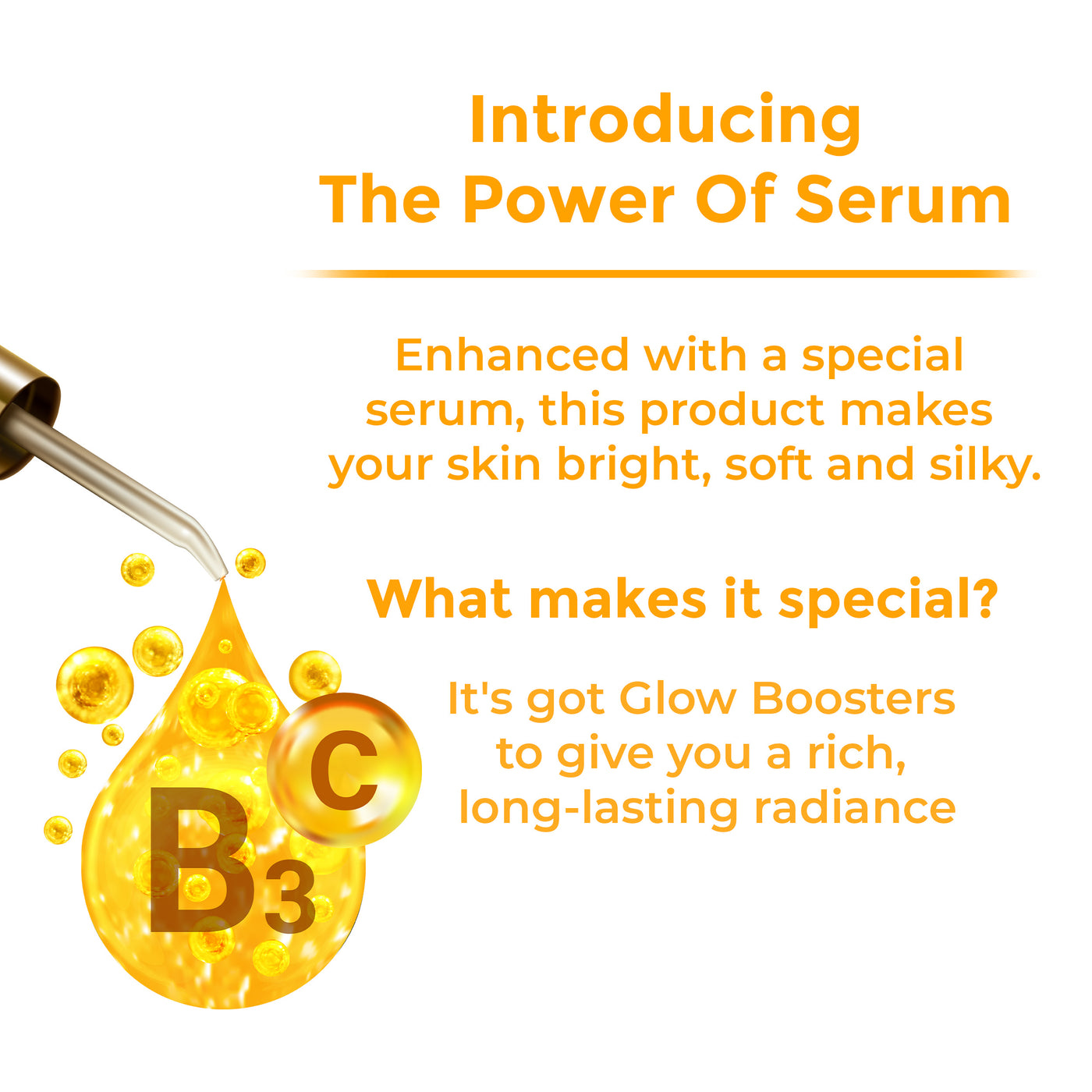 Vitamin C & B3 Skin Glow Face Serum - 30 ml