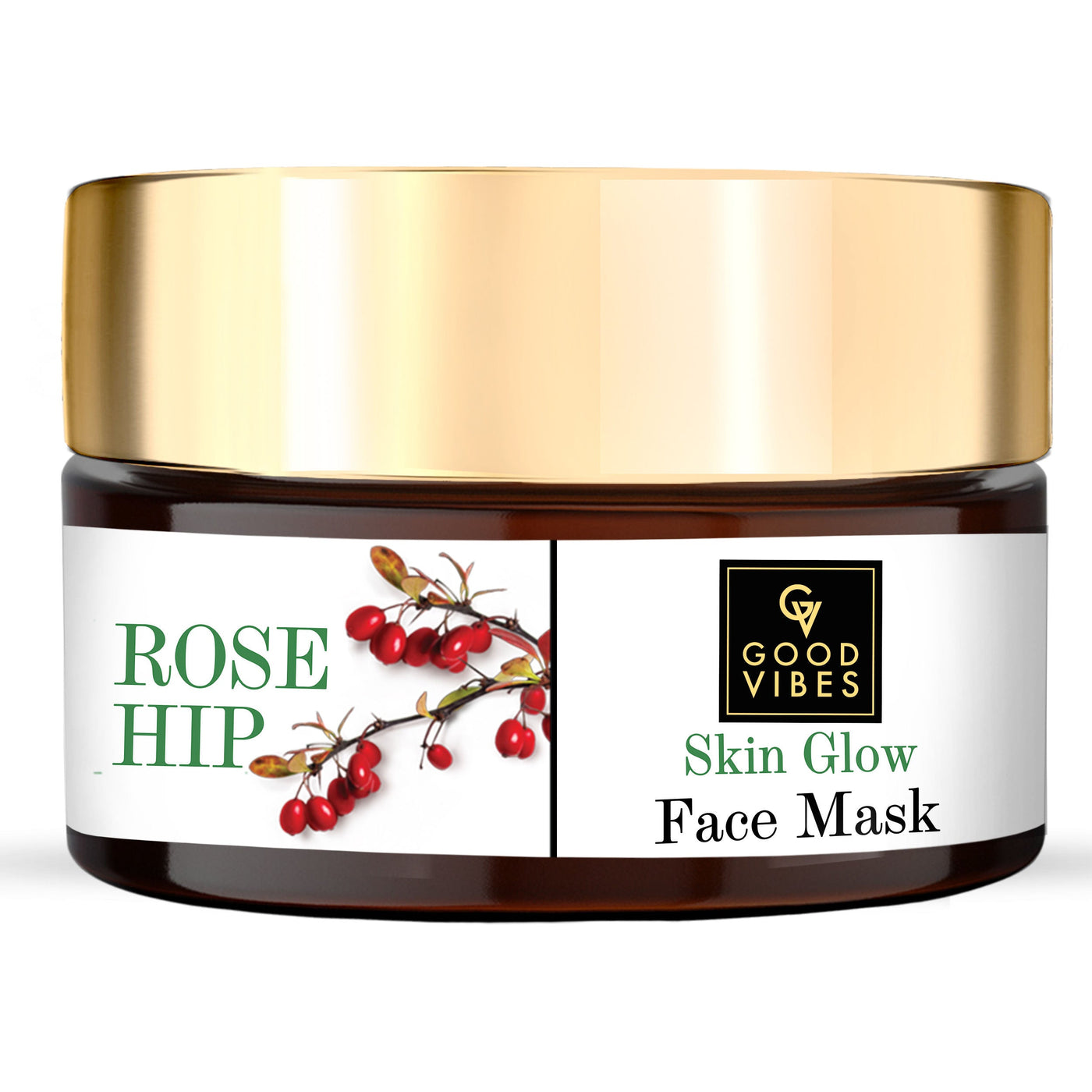 Good Vibes Skin Glow Face Mask - Rosehip (100 g) - 1