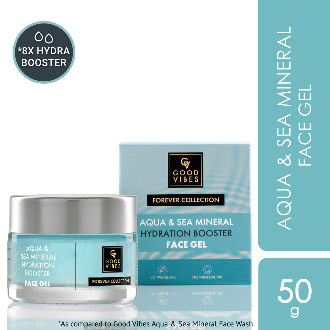 Aqua & Sea Mineral Hydration Booster Face Gel – Good Vibes