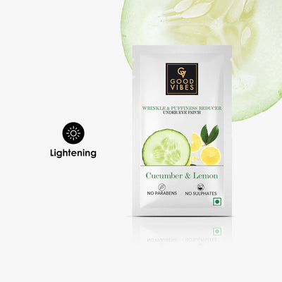 Cucumber & Lemon Wrinkle & Puffiness Reduction Under Eye Patch