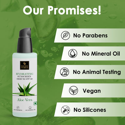 Aloe Vera Hydrating Sunscreen Serum (45 ml)