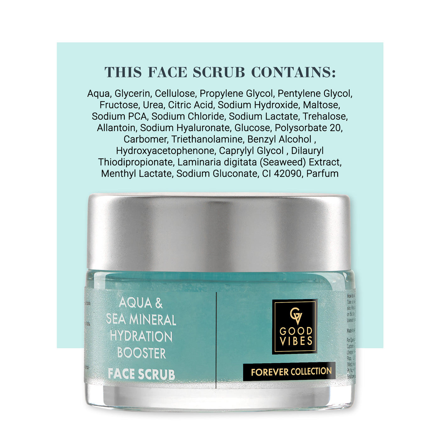 Aqua & Sea Mineral Hydration Booster Face Scrub