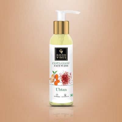 Ubtan Insta Glow Face Wash With Turmeric, Saffron, Vitamin B3