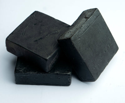 Good Vibes Activated Charcoal Detox Handmade Soap Bar (Pack of 3) - 100g x 3 - 4