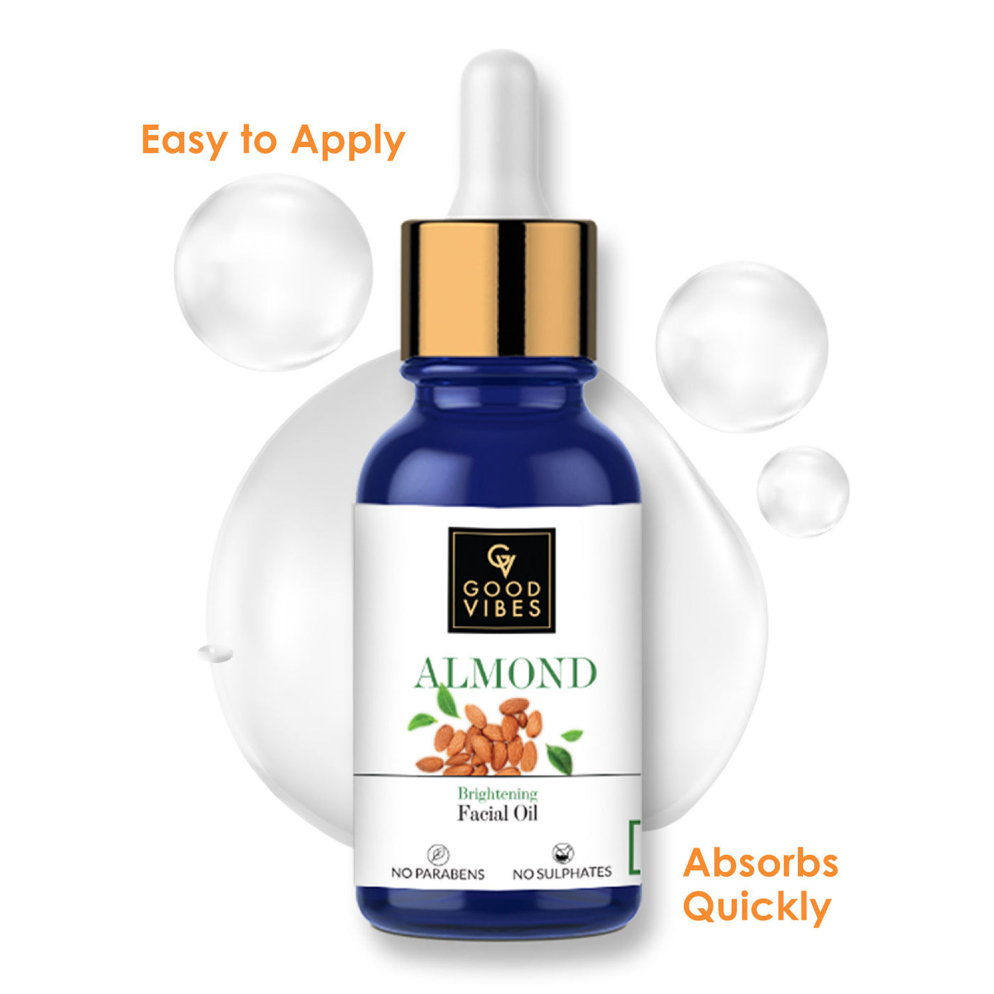Good Vibes Brightening Facial Oil - Almond (10 ml) - 6