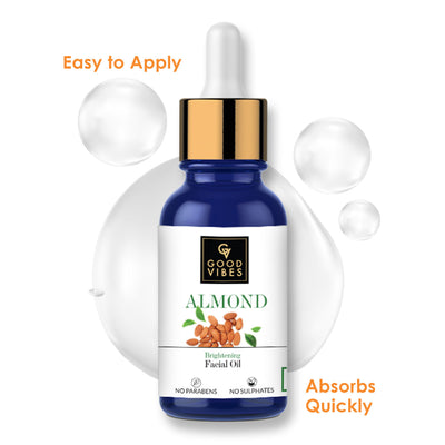 Good Vibes Brightening Facial Oil - Almond (10 ml) - 6