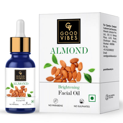 Good Vibes Brightening Facial Oil - Almond (10 ml) - 1