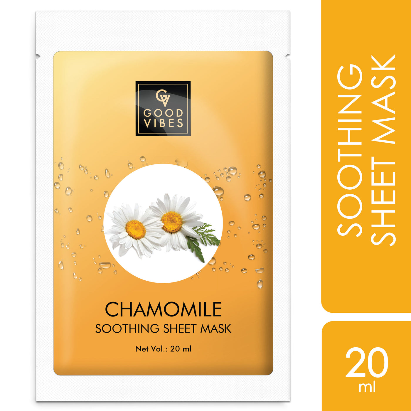 Good Vibes Soothing Sheet Mask - Chamomile (20 ml) - 1