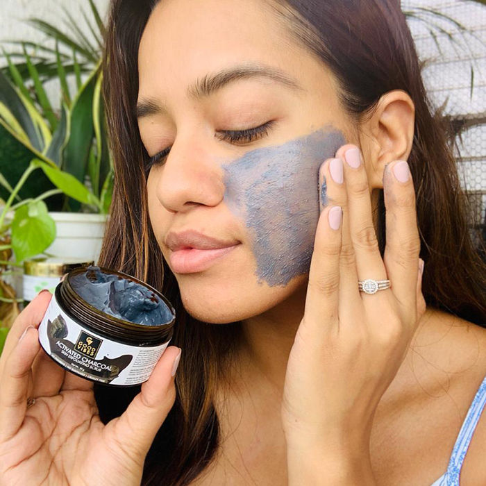 Good Vibes Skin Exfoliating Face Scrub - Activated Charcoal (50 gm) - 5