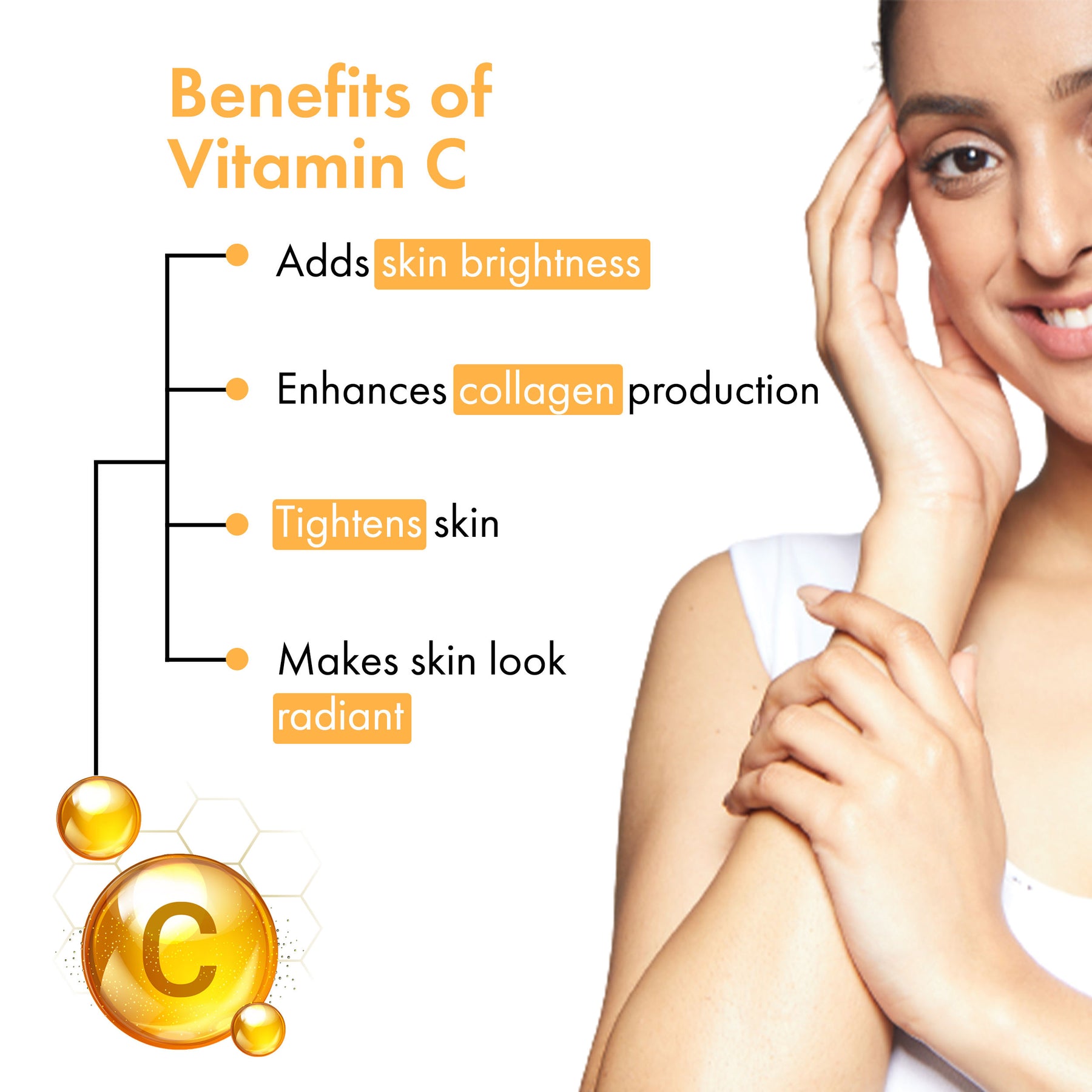 Buy Good Vibes Vitamin C Glow Body Lotion Nourishing, Brightening, Softening Vegan, No