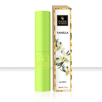 Good Vibes Lip Balm, Vanilla (2.5 gm) - 9