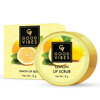 Good Vibes Lip Scrub - Lemon (8 gm) - 1
