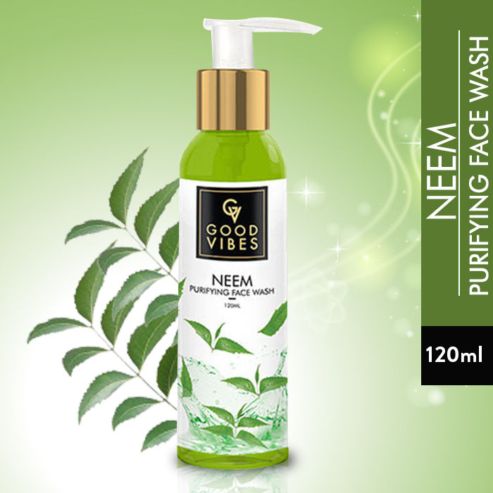 Good Vibes Purifying Face Wash - Neem (120 ml) - 1