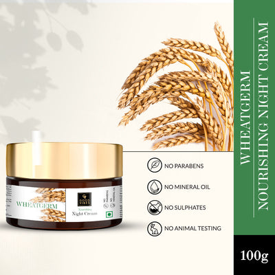 Good Vibes Nourishing Night Cream - Wheatgerm (100 g) - 3