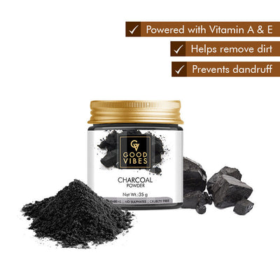 Good Vibes Powder - Charcoal (35 gm) - 1