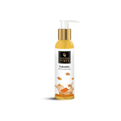 Buy Good Vibes Reviving Face Wash - Turmeric (120 ml)