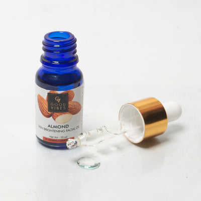 Good Vibes Skin Brightening Facial Oil - Almond (10 ml) - 2