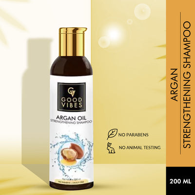 Good Vibes Strengthening Shampoo - Argan (200 ml) - 1