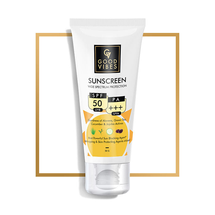 Good Vibes Wide Spectrum Sunscreen with SPF 50 (50 gm) - 3