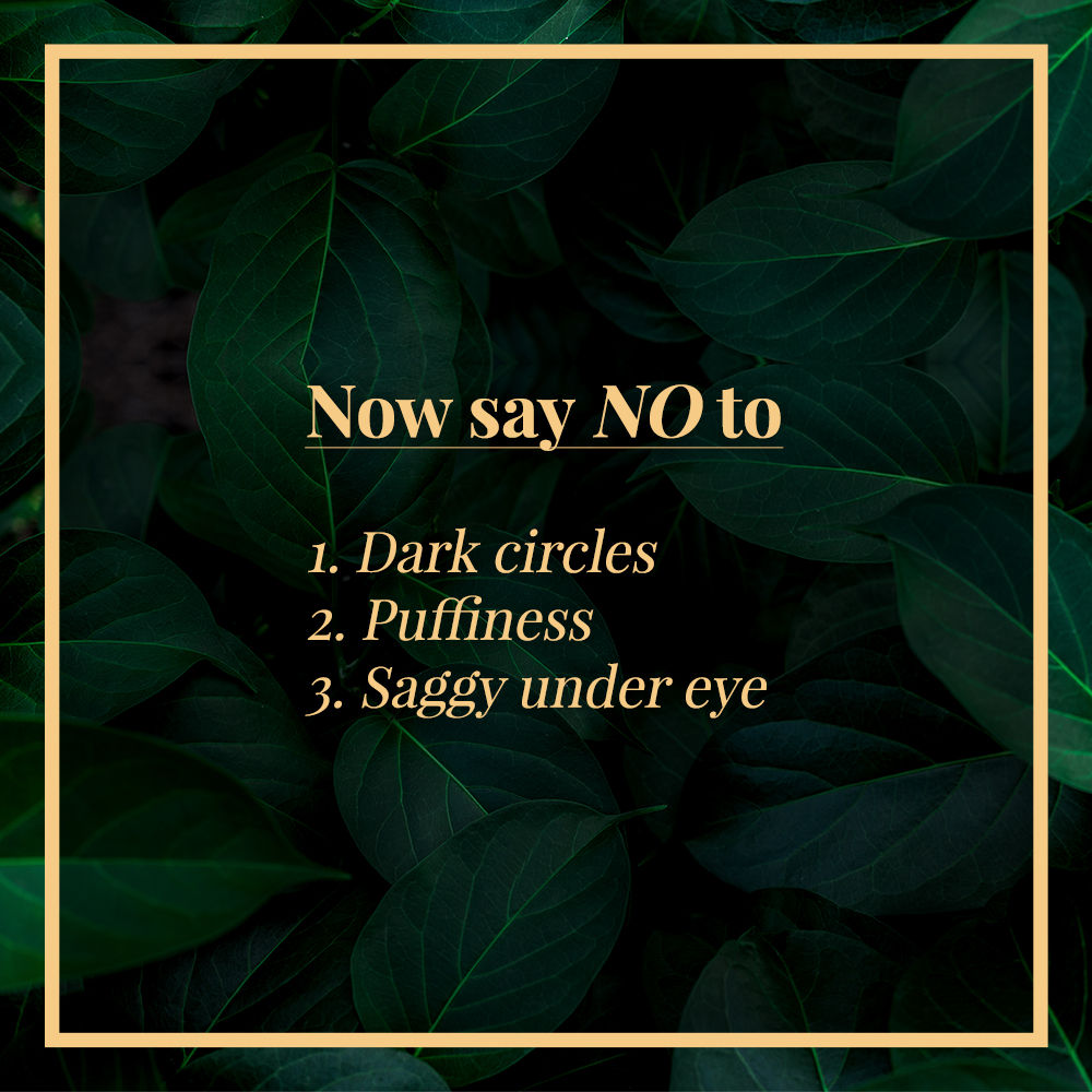 Buy Good Vibes Under Eye Serum Cucumber and Lemon (10 ml)