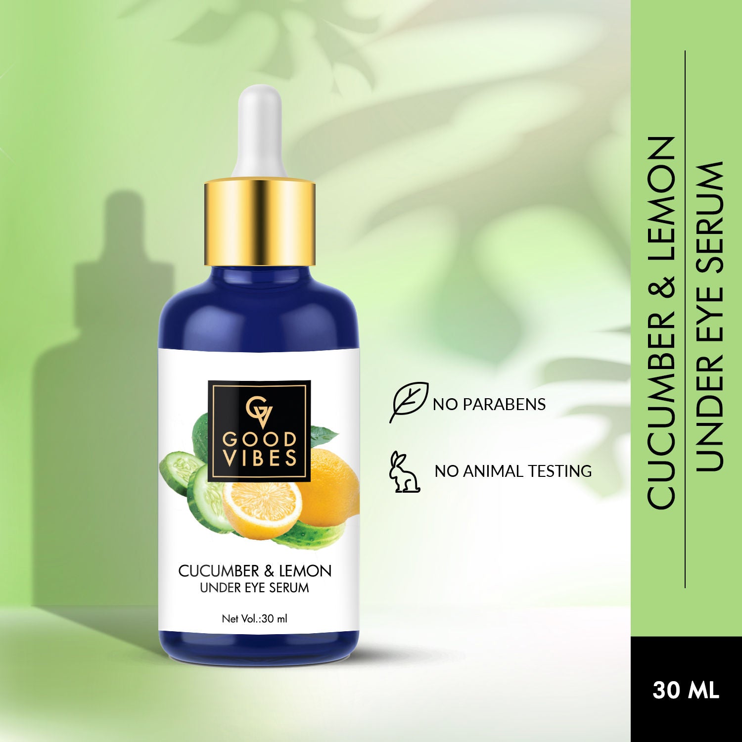 Buy Good Vibes Under Eye Serum Cucumber and Lemon (30 ml)