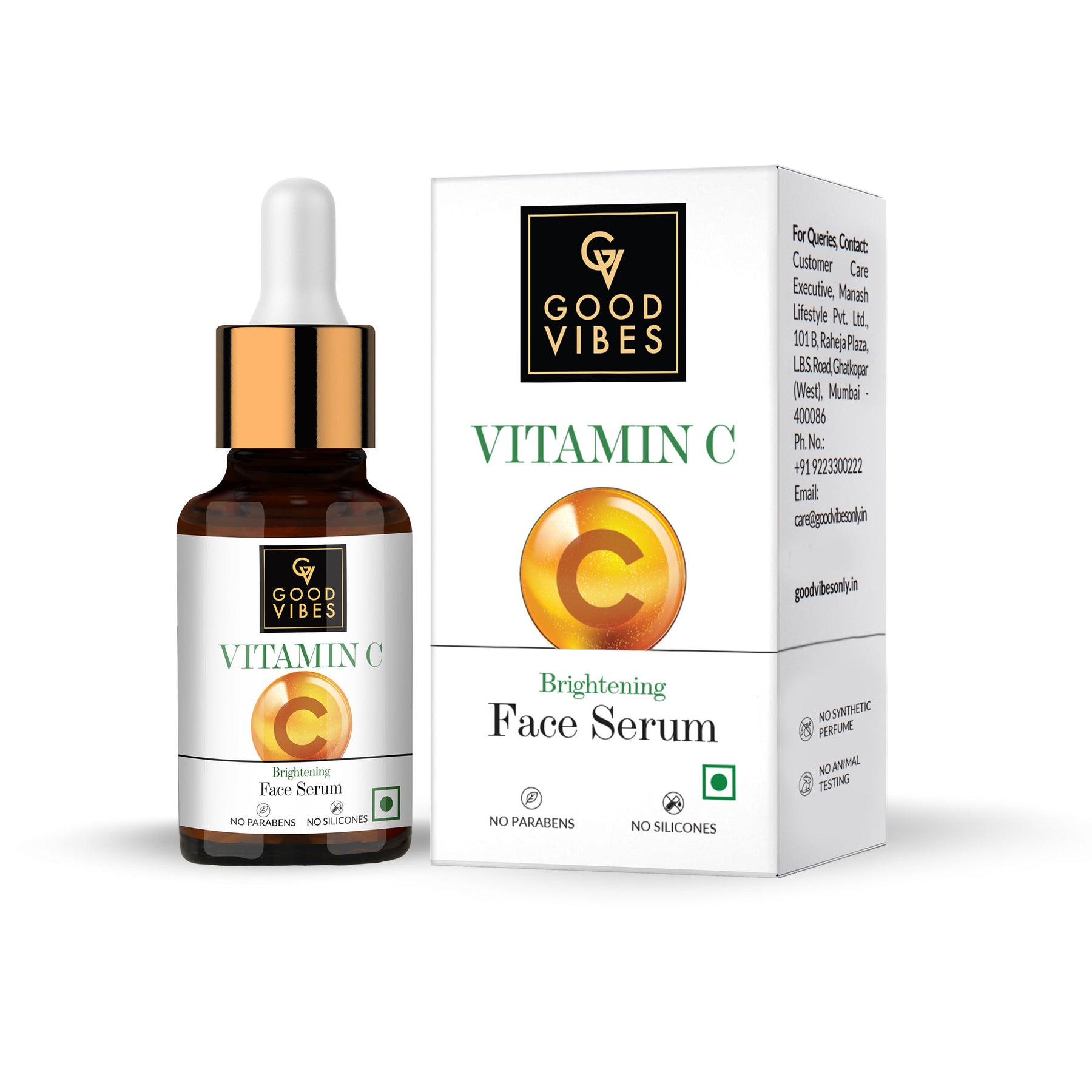 Good Vibes Vitamin C Brightening Face Serum